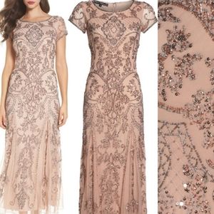 NWT, Pisarro Nights Mesh Gown, Size 10 12